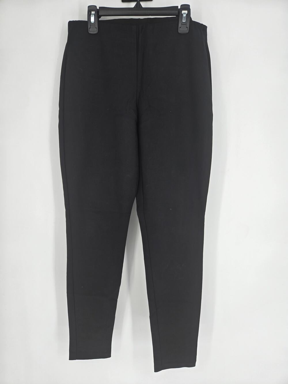 Theory Black Career Pants Skinny Stretchy Waist Women's 10